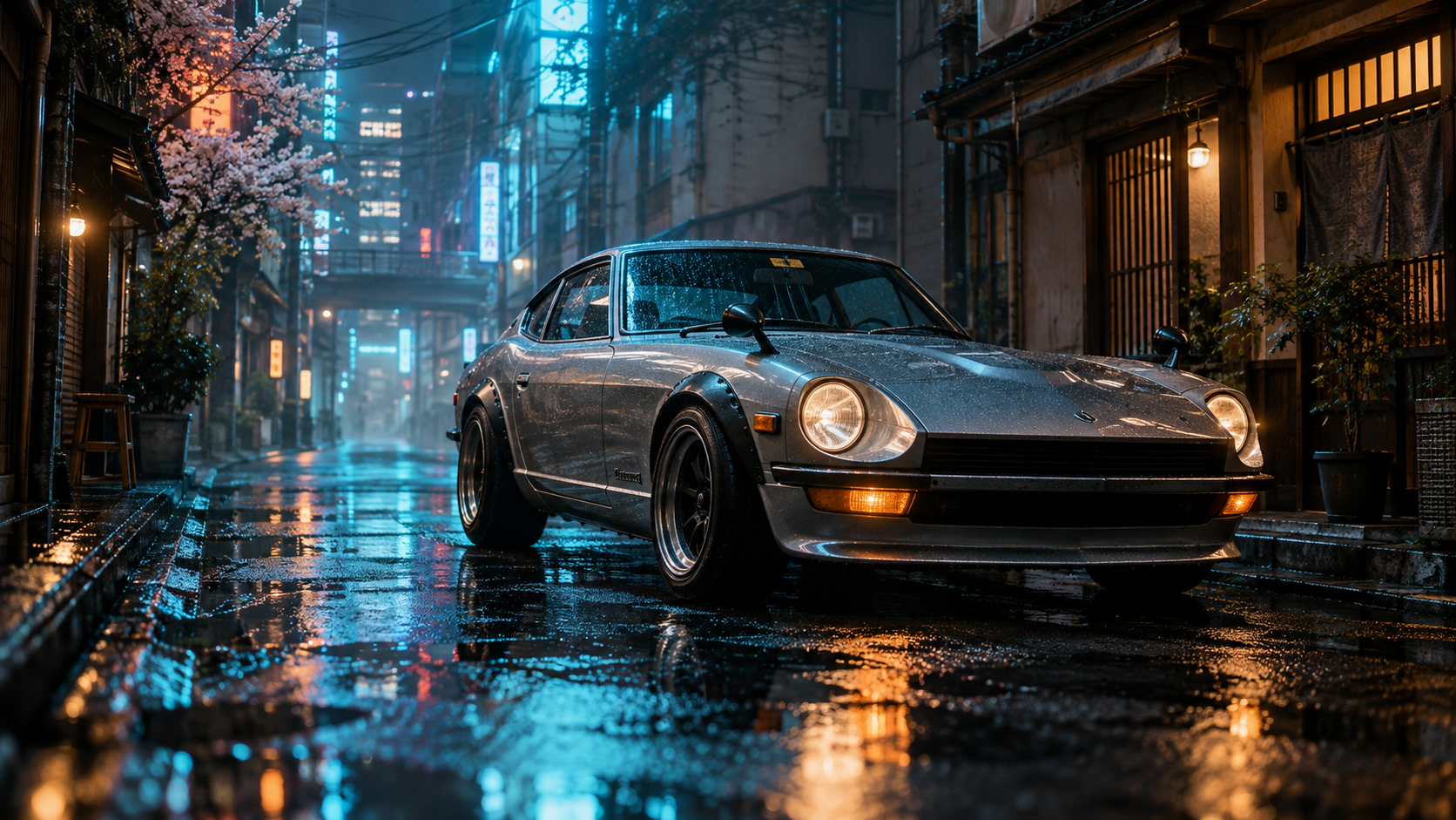 雨夜街頭鏡頭參考